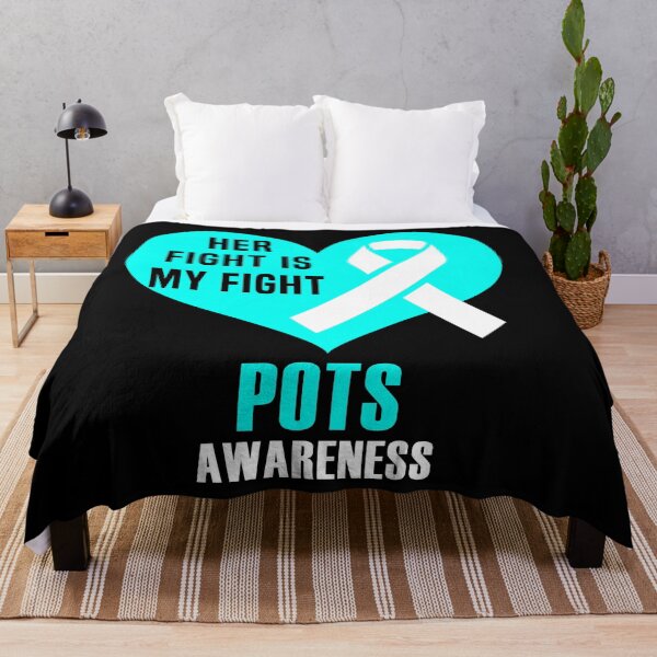 Item preview, Her Fight Is My Fight Postural Orthostatic Tachycardia Syndrome Awareness designed and sold by Color-Sparkle.