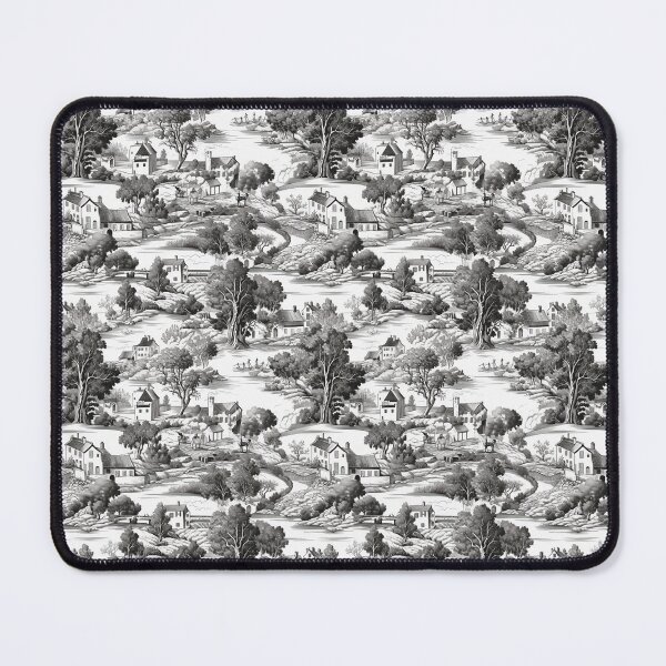 Item preview, Vintage French Toile de Jouy (Black) #1 designed and sold by BrushstrokesA.