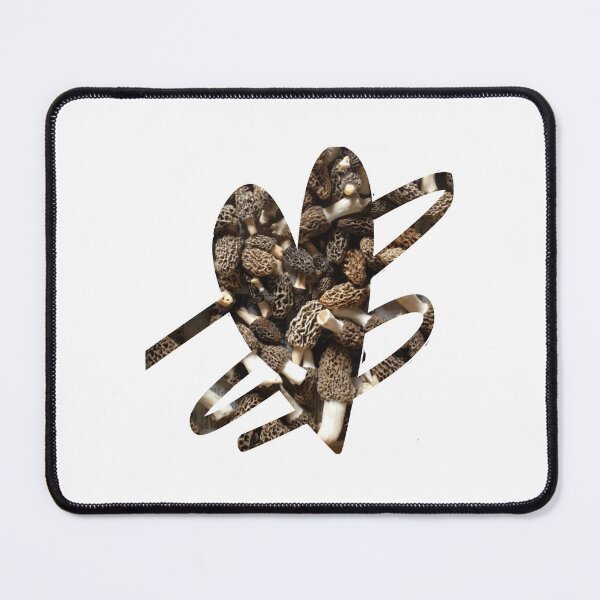 Item preview, Heart Shaped Morels Black designed and sold by natnat7w.