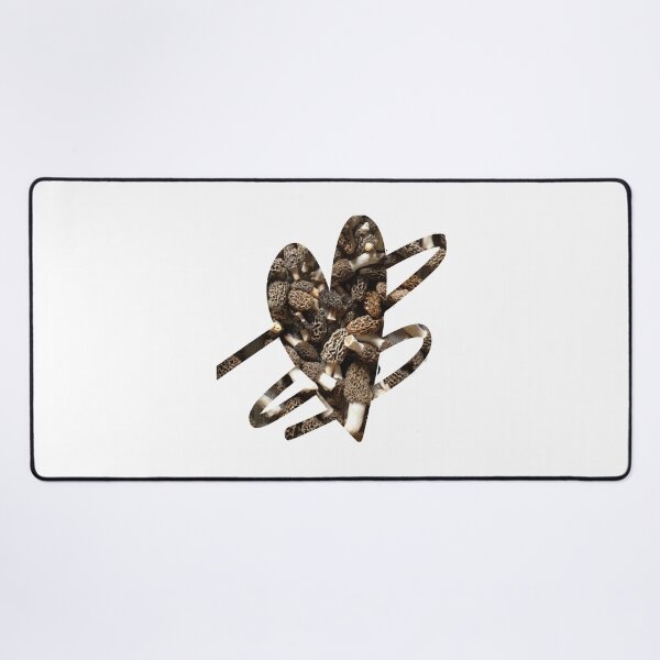 Item preview, Heart Shaped Morels Black designed and sold by natnat7w.