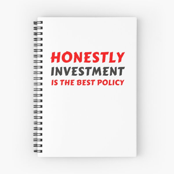 Item preview, Honestly Investment is the best policy designed and sold by Awesome &  Affordable.