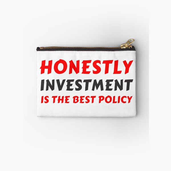 Item preview, Honestly Investment is the best policy designed and sold by Awesome &  Affordable.