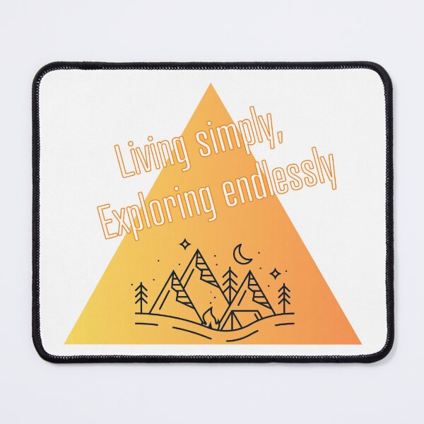Item preview, Living simply, exploring endlessly in English - Living simply, exploring endlessly designed and sold by PausePapote.