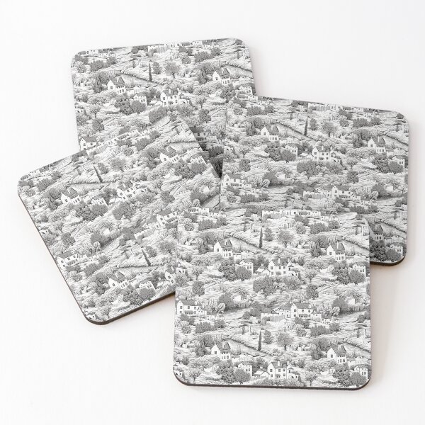 Item preview, Vintage French Toile de Jouy (Black) #3 designed and sold by BrushstrokesA.