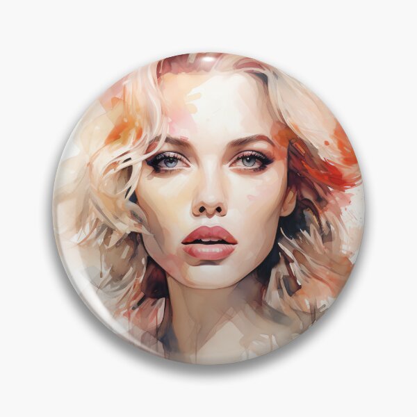 Artikelvorschau, Kylie Minogue in Aquarell entworfen und verkauft von meds-art.
