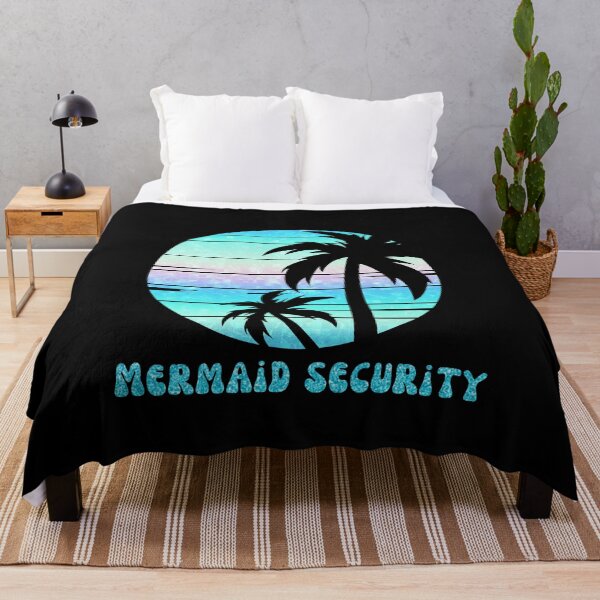 Item preview, MERMAID SECURITY - Summer Girl's Trip, Pacific Ocean, Vacay Mode, Sunset, Beach, Party Animal designed and sold by Sun Sand & Sea Art.
