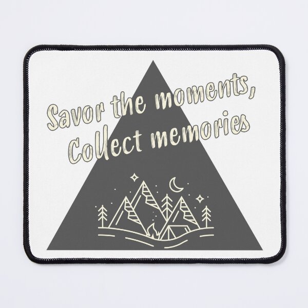 Item preview, Savor the moments, collect memories in English - savor the moments, collect memories designed and sold by PausePapote.