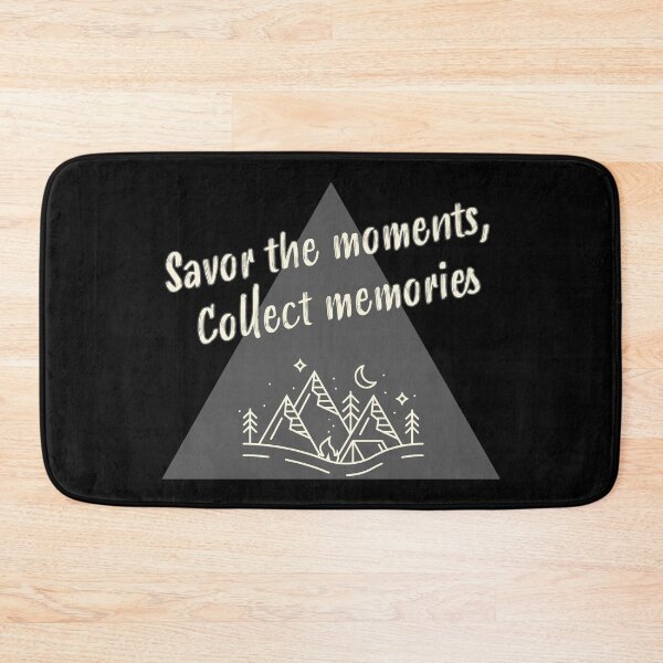 Item preview, Savor the moments, collect memories in English - savor the moments, collect memories designed and sold by PausePapote.