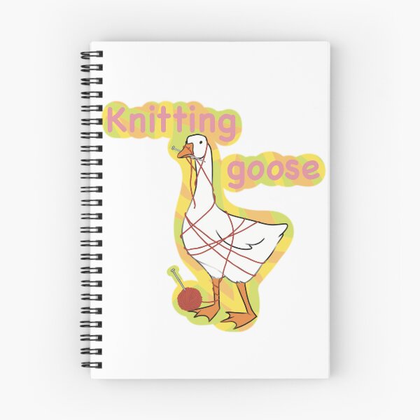 Item preview, Knitting Goose designed and sold by Silly-lil-goose.