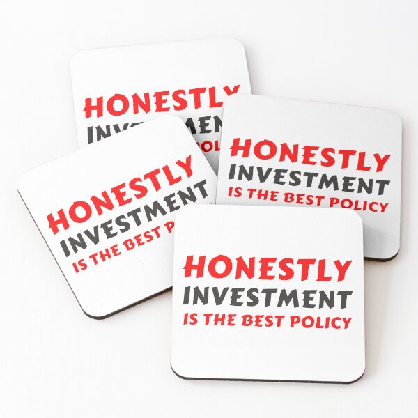 Item preview, Honestly Investment is the best policy designed and sold by Awesome &  Affordable.