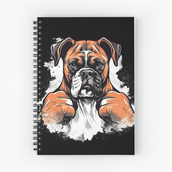 Item preview, "Punching Power: Boxer Dog in Graphic Art | Raw and Emotional Expression designed and sold by BNCH44.