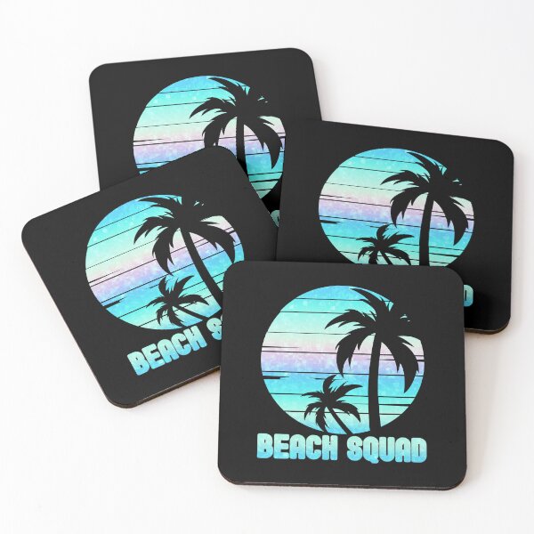 Item preview, BEACH SQUAD - Summer Girl's Trip, Pacific Ocean, Vacay Mood, Sunset, Beach, Party Animal designed and sold by Sun Sand & Sea Art.