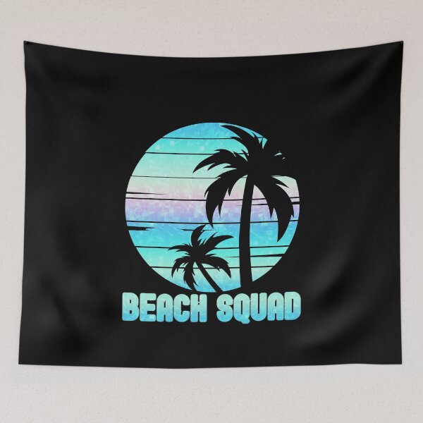 Item preview, BEACH SQUAD - Summer Girl's Trip, Pacific Ocean, Vacay Mood, Sunset, Beach, Party Animal designed and sold by Sun Sand & Sea Art.