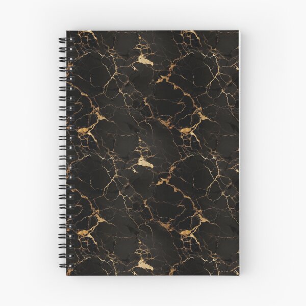Item preview, Black & Gold Vein Nero Portoro Marble - Earth Stones designed and sold by BrushstrokesA.