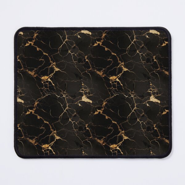 Item preview, Black & Gold Vein Nero Portoro Marble - Earth Stones designed and sold by BrushstrokesA.
