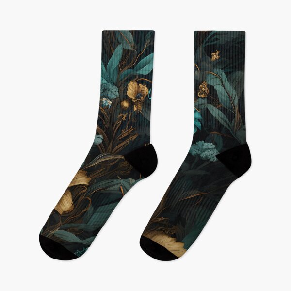 Item preview, Victorian Death in Turquoise and Gold designed and sold by 20th-eclipse.