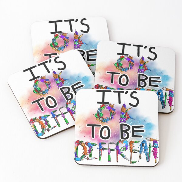Item preview, It's OK to be Different~Splash of Color designed and sold by Clayden.