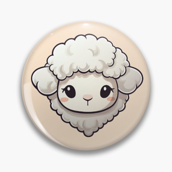 Item preview, Fluffy Cute Sheep designed and sold by Rauens.