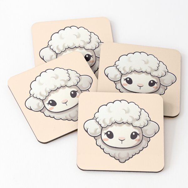 Item preview, Fluffy Cute Sheep designed and sold by Rauens.