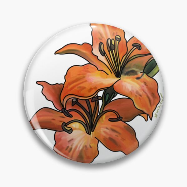 Item preview, Orange Lillies designed and sold by toots-thomson.