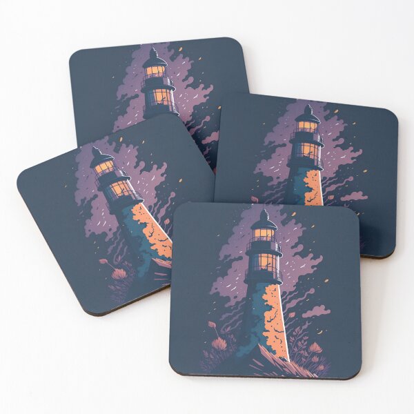 Item preview, Luminous Sea Lighthouse with Elegant Design designed and sold by ViralVibeLab.
