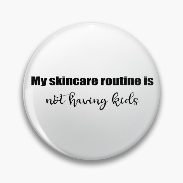 Item preview, Childfree Skincare Routine designed and sold by Patricia  Flaviana.