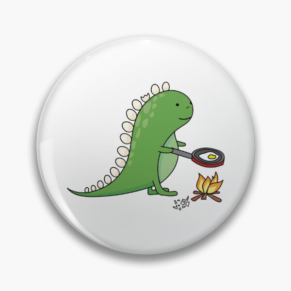 Item preview, Dinosaur Eggsaur having healthy breakfast designed and sold by cute-tees.