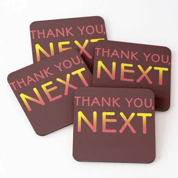 Item preview, THANK YOU, NEXT, FUN SARCASTIC DESIGN designed and sold by La Loca.