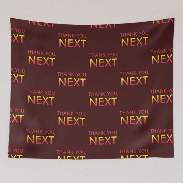 Item preview, THANK YOU, NEXT, FUN SARCASTIC DESIGN designed and sold by La Loca.