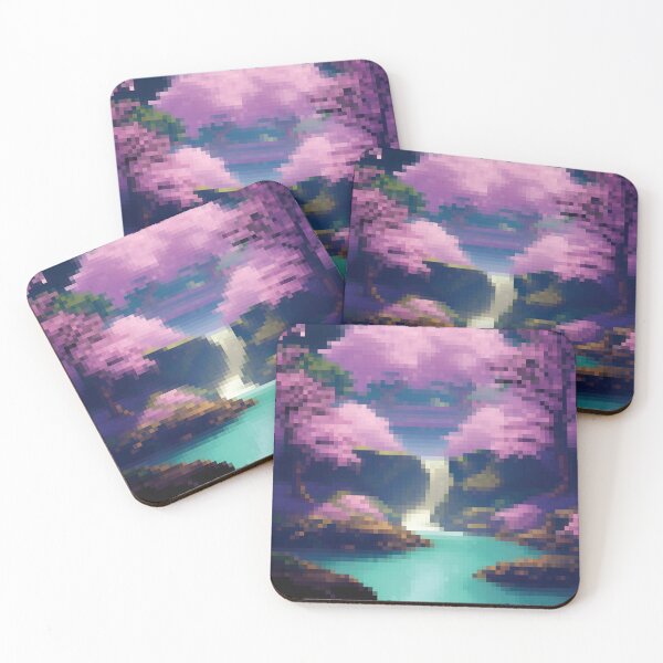 Item preview, Cherry Blossom Pixel Art designed and sold by Pixelopolis.