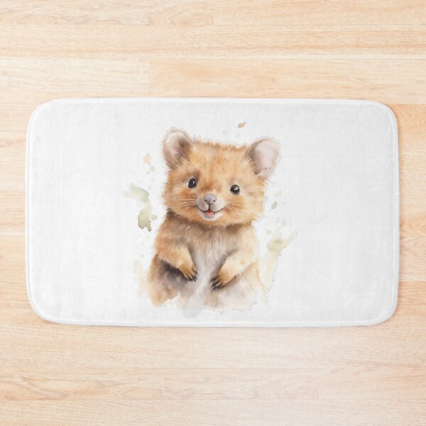 Item preview, Cute Baby Quokka Watercolor Painting designed and sold by BrushstrokesA.