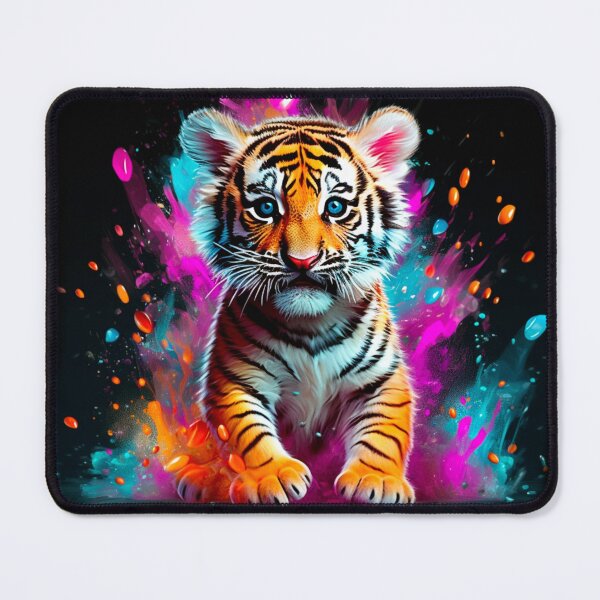 Item preview, tiger ink splash designed and sold by MoonDesinso.