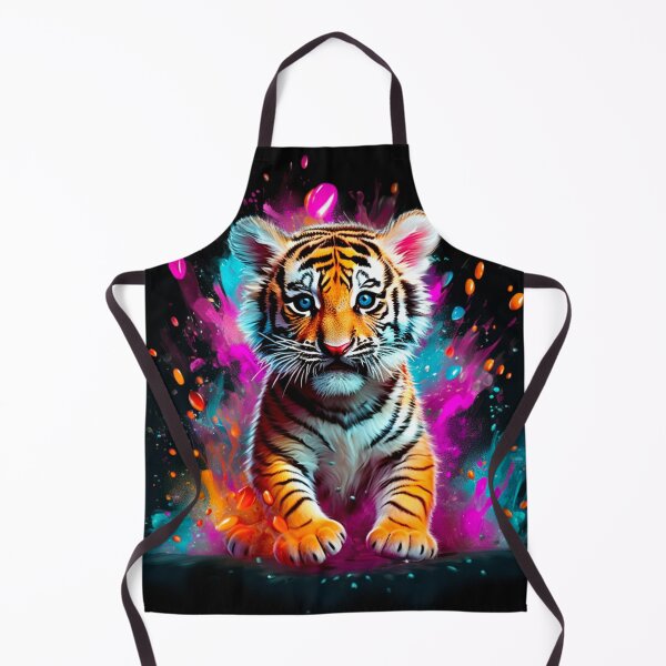 Item preview, tiger ink splash designed and sold by MoonDesinso.