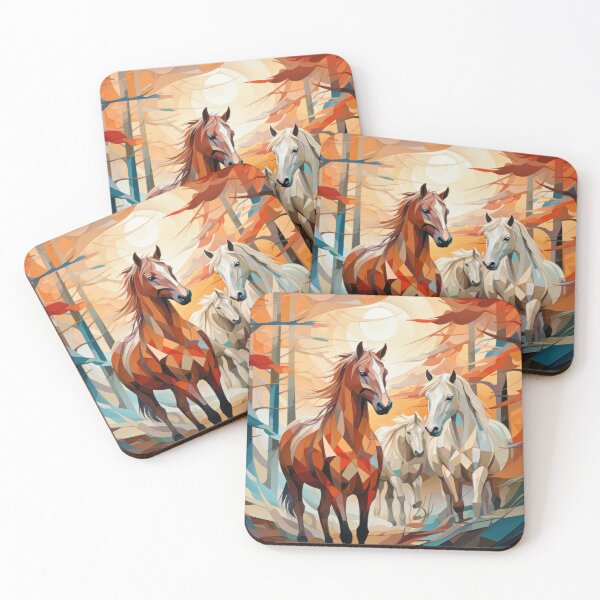 Item preview, horse group designed and sold by Stroka-AI-Art.
