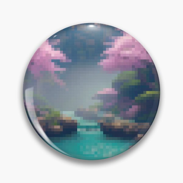 Item preview, Cherry Blossom Pixel Art designed and sold by Pixelopolis.