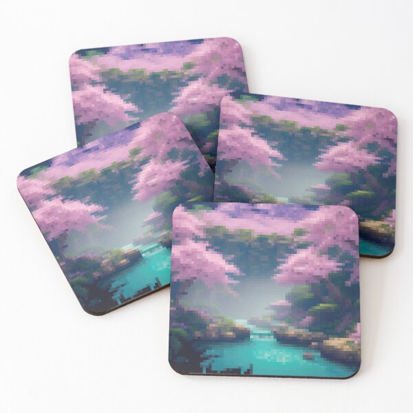 Item preview, Cherry Blossom Pixel Art designed and sold by Pixelopolis.