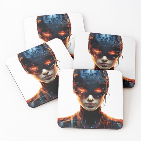 Item preview, Cyberpunk Woman designed and sold by tropicaltee.