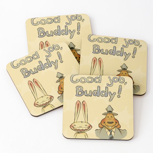 Item preview, sam and max great job designed and sold by The-Melon-Owl.