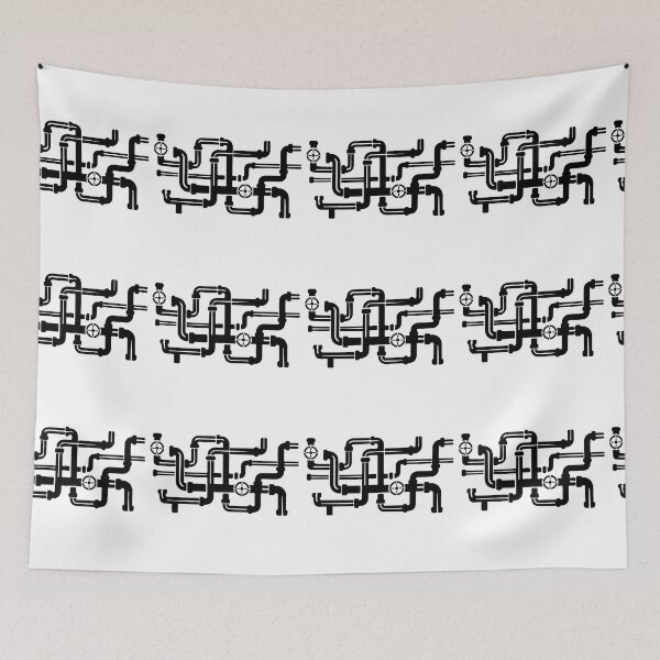 Item preview,  Geometric heat pipe made of pipes designed and sold by 7Woodhandmade.