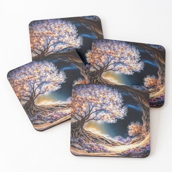 Item preview, Fantasy landscape fairy tale SciFi fantastic colorful worlds designed and sold by goldufeenstaub.
