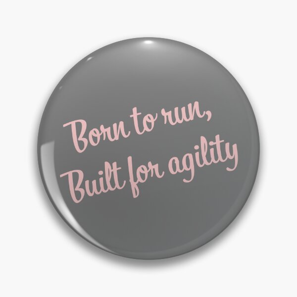 Item preview, Born to run, built for agility - Born to run, built for agility in English designed and sold by PausePapote.