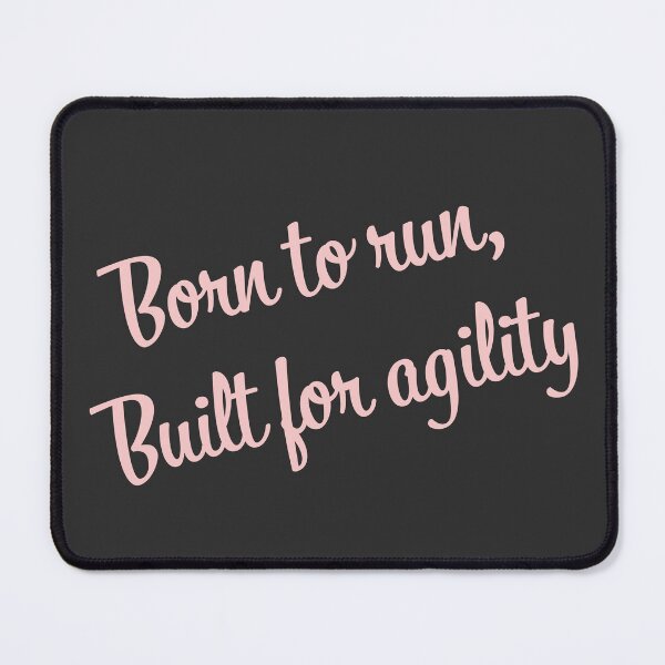 Item preview, Born to run, built for agility - Born to run, built for agility in English designed and sold by PausePapote.