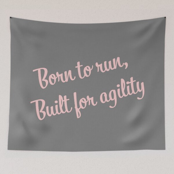 Item preview, Born to run, built for agility - Born to run, built for agility in English designed and sold by PausePapote.