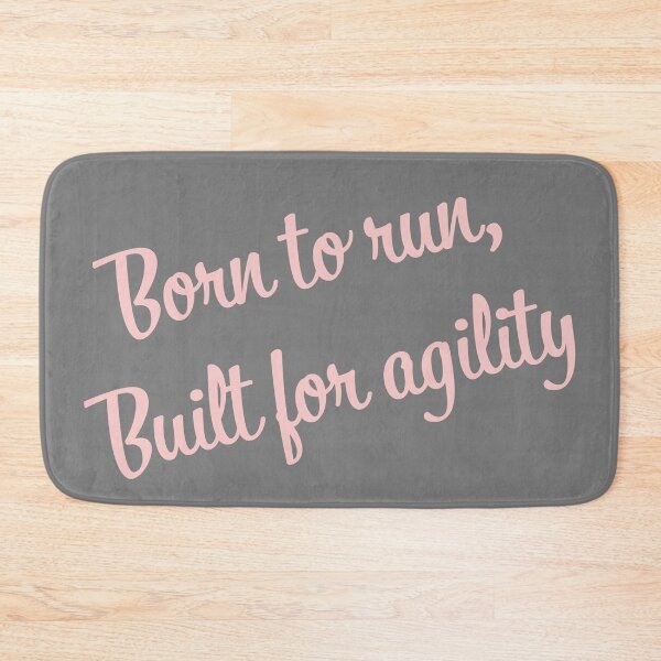 Item preview, Born to run, built for agility - Born to run, built for agility in English designed and sold by PausePapote.