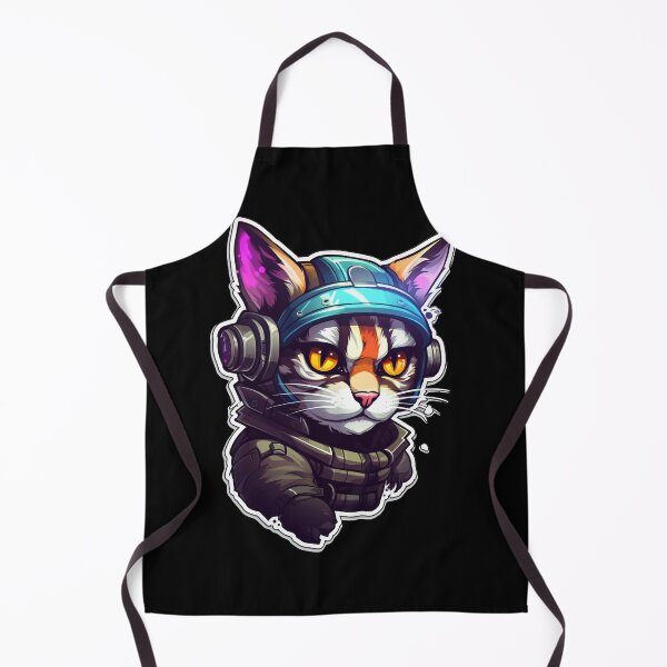 Item preview, Futuristic Astronaut Cat designed and sold by starnish.