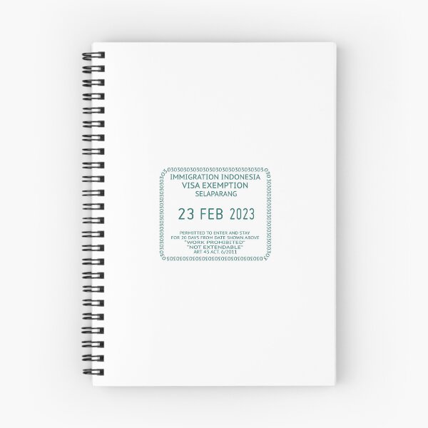 Item preview, Bali Indonesia Passport Stamp designed and sold by stuch.