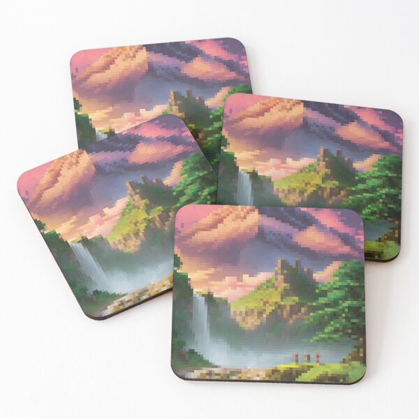 Item preview, Mountain Pixel Art designed and sold by Pixelopolis.