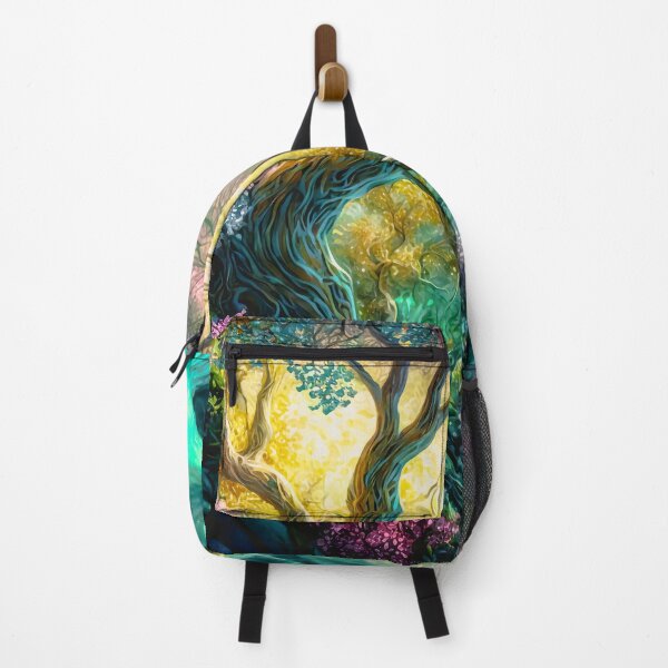 Item preview, Fantasy landscape fairy tale SciFi fantastic colorful worlds designed and sold by goldufeenstaub.