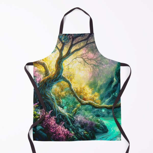 Item preview, Fantasy landscape fairy tale SciFi fantastic colorful worlds designed and sold by goldufeenstaub.