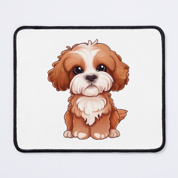 Item preview, Cute Ginger Cockerpoo designed and sold by Amisdelamer.